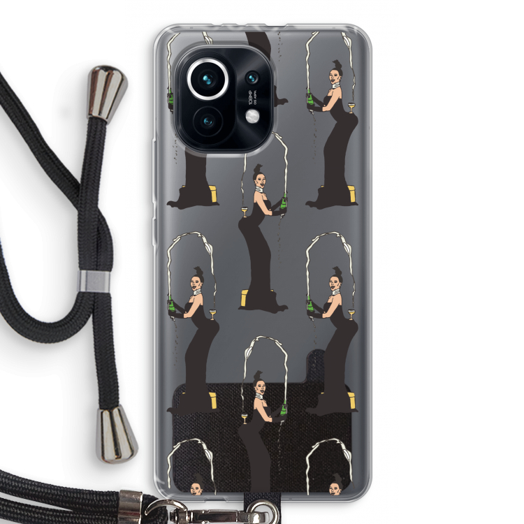 Pop Some Kim: Xiaomi Mi 11 Transparant Hoesje met koord