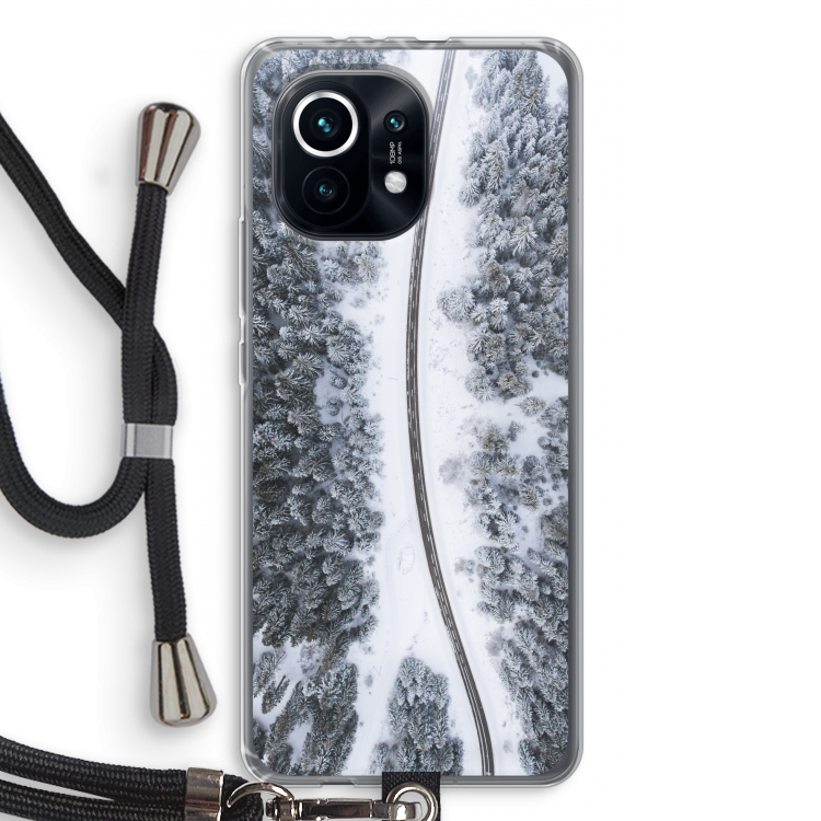 Snøfall: Xiaomi Mi 11 Transparant Hoesje met koord