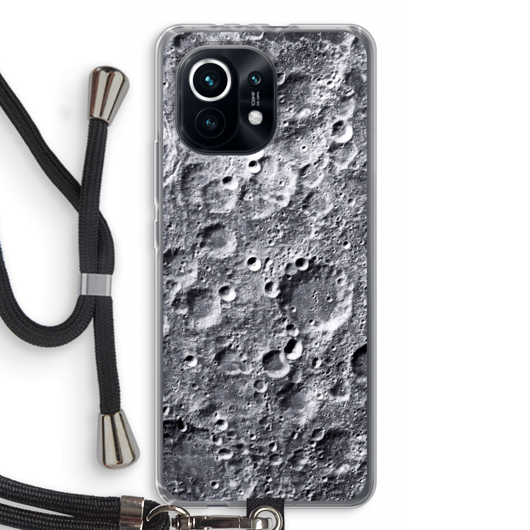 Maanlandschap: Xiaomi Mi 11 Transparant Hoesje met koord