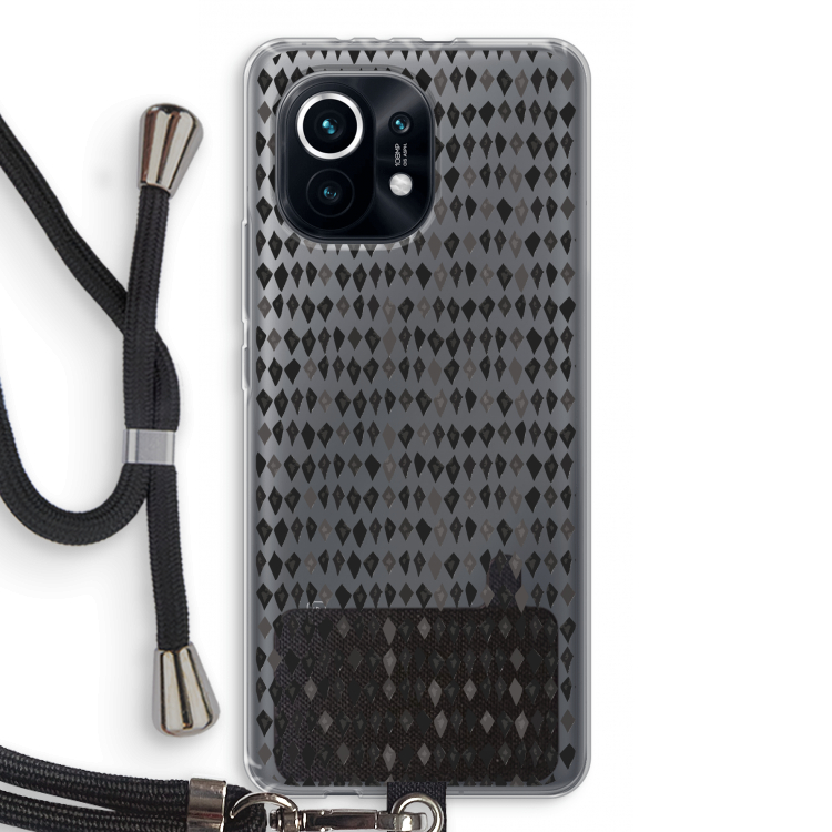 Crazy shapes: Xiaomi Mi 11 Transparant Hoesje met koord