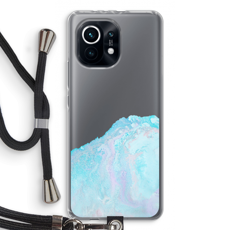 Fantasie pastel: Xiaomi Mi 11 Transparant Hoesje met koord