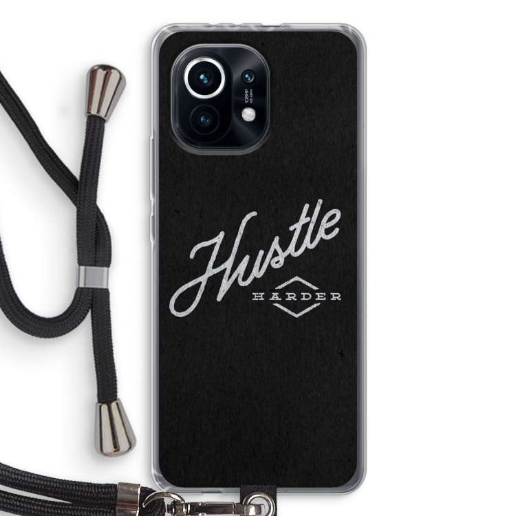 Hustle: Xiaomi Mi 11 Transparant Hoesje met koord