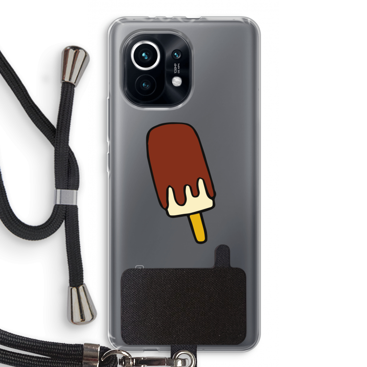 Frisco: Xiaomi Mi 11 Transparant Hoesje met koord