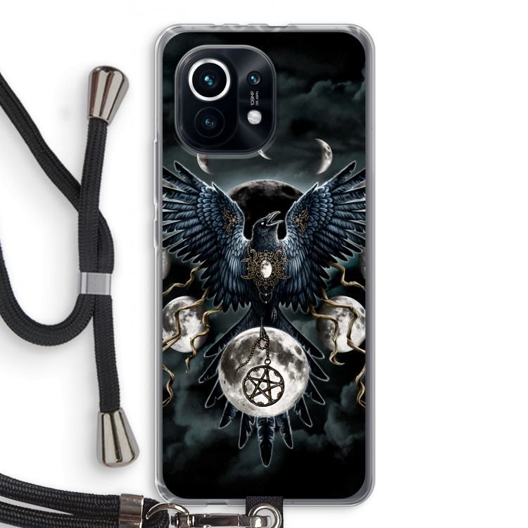 Sinister Wings: Xiaomi Mi 11 Transparant Hoesje met koord