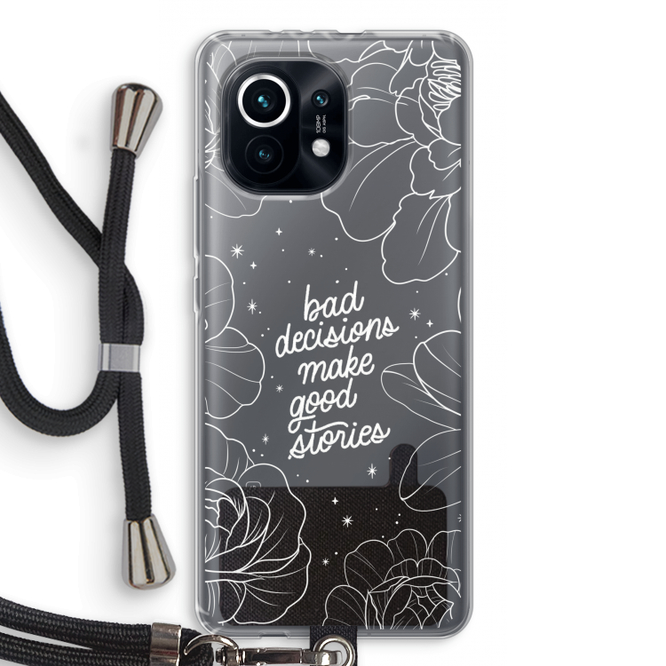 Good stories: Xiaomi Mi 11 Transparant Hoesje met koord