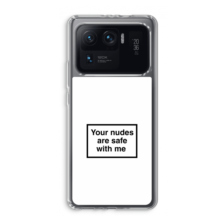 Safe with me: Xiaomi Mi 11 Ultra Transparant Hoesje