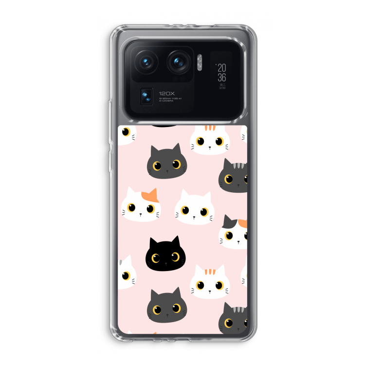 Katten: Xiaomi Mi 11 Ultra Transparant Hoesje