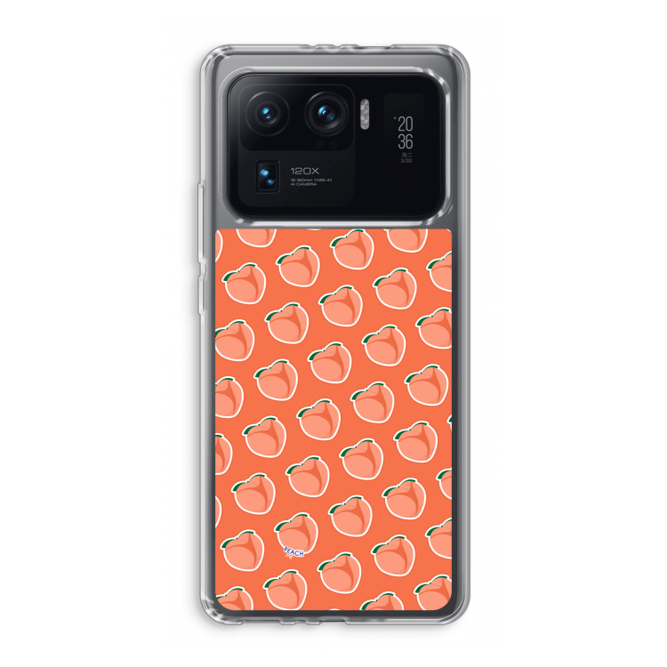 Just peachy: Xiaomi Mi 11 Ultra Transparant Hoesje
