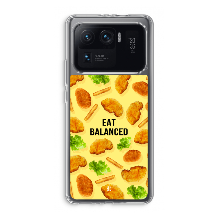 Eat Balanced: Xiaomi Mi 11 Ultra Transparant Hoesje