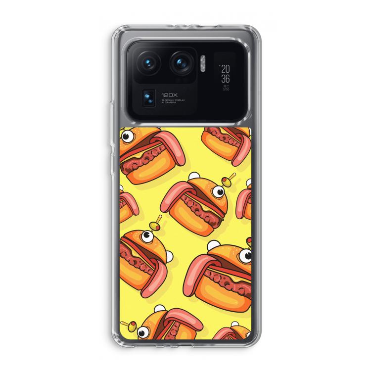 Hamburger: Xiaomi Mi 11 Ultra Transparant Hoesje