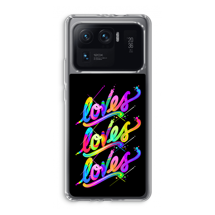 Loves: Xiaomi Mi 11 Ultra Transparant Hoesje