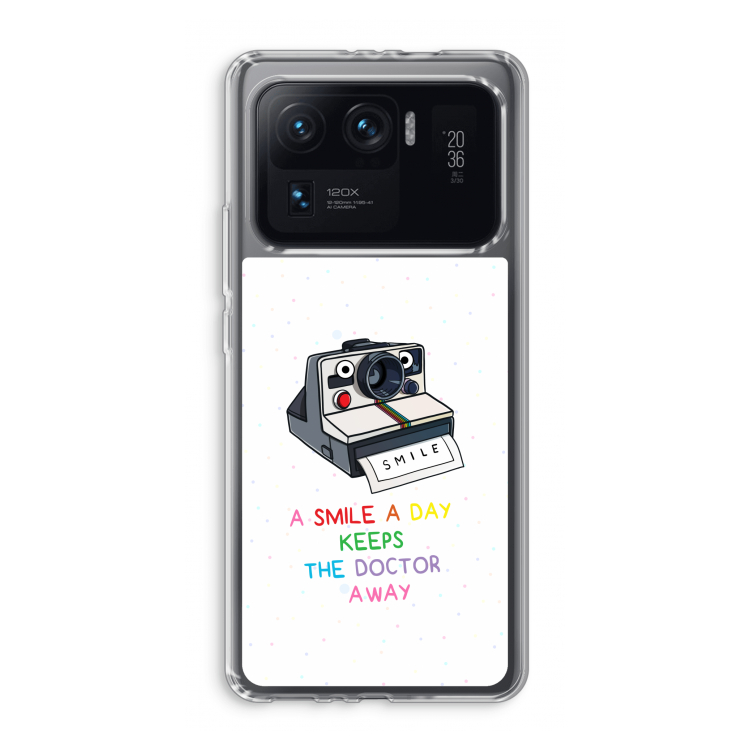 Smile: Xiaomi Mi 11 Ultra Transparant Hoesje
