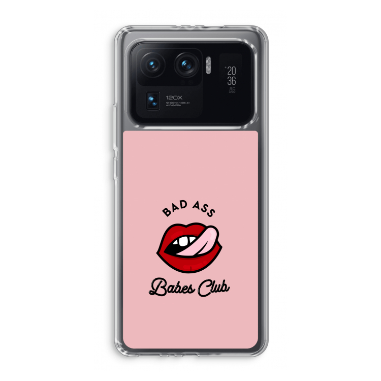 Badass Babes Club: Xiaomi Mi 11 Ultra Transparant Hoesje