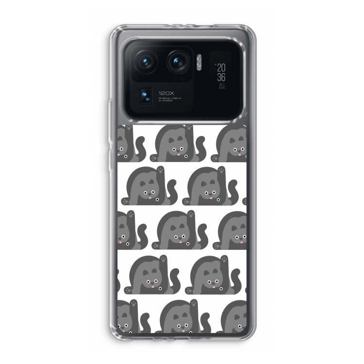Cats: Xiaomi Mi 11 Ultra Transparant Hoesje
