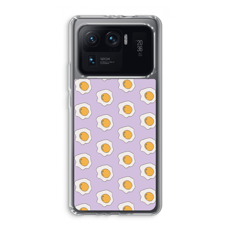 Bacon to my eggs #1: Xiaomi Mi 11 Ultra Transparant Hoesje