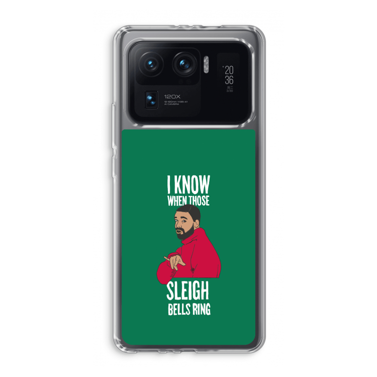 Sleigh Bells Ring: Xiaomi Mi 11 Ultra Transparant Hoesje