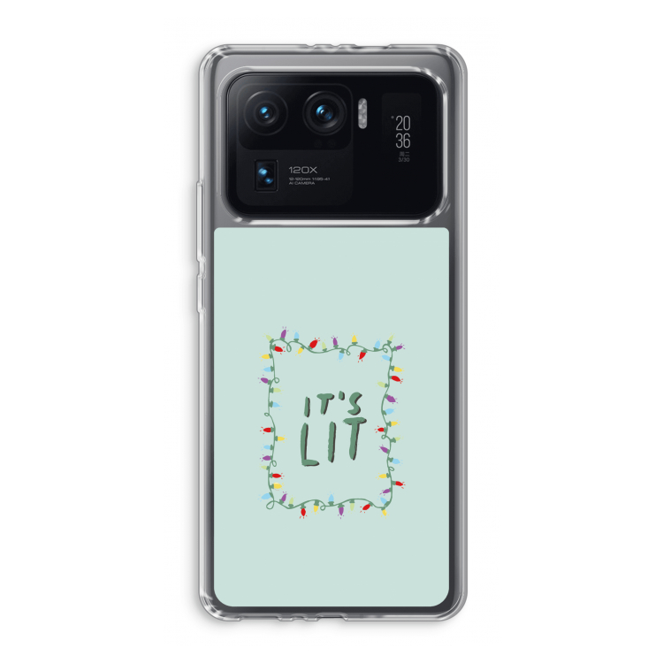 It's Lit: Xiaomi Mi 11 Ultra Transparant Hoesje