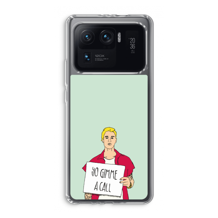 Gimme a call: Xiaomi Mi 11 Ultra Transparant Hoesje