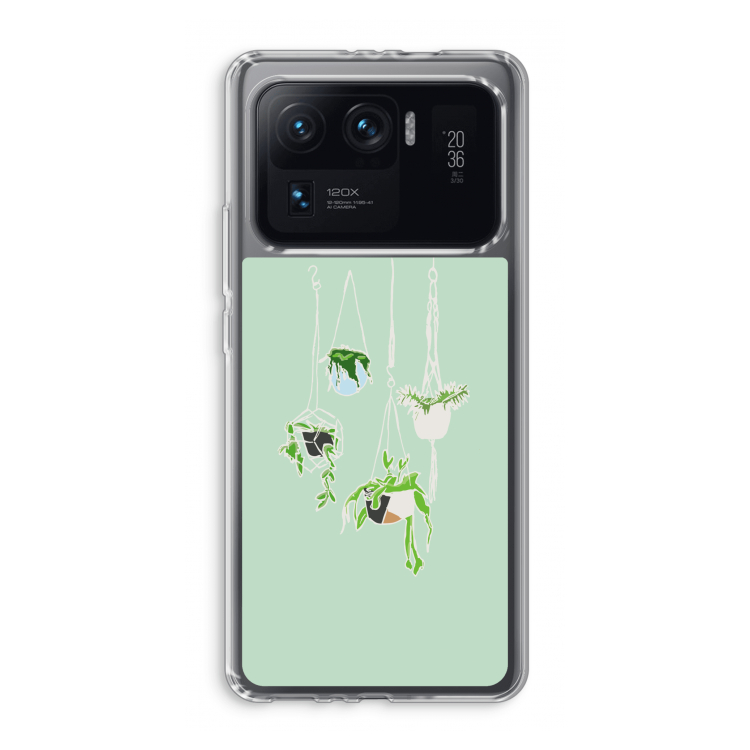 Hang In There: Xiaomi Mi 11 Ultra Transparant Hoesje