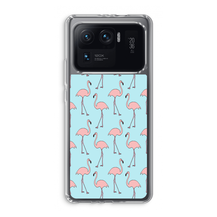 Anything Flamingoes: Xiaomi Mi 11 Ultra Transparant Hoesje