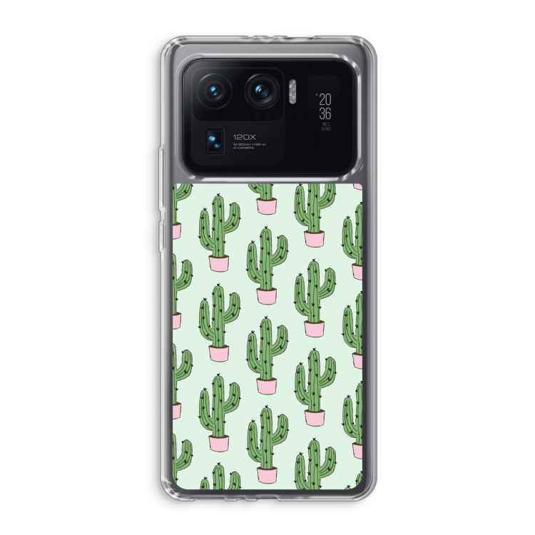 Cactus Lover: Xiaomi Mi 11 Ultra Transparant Hoesje