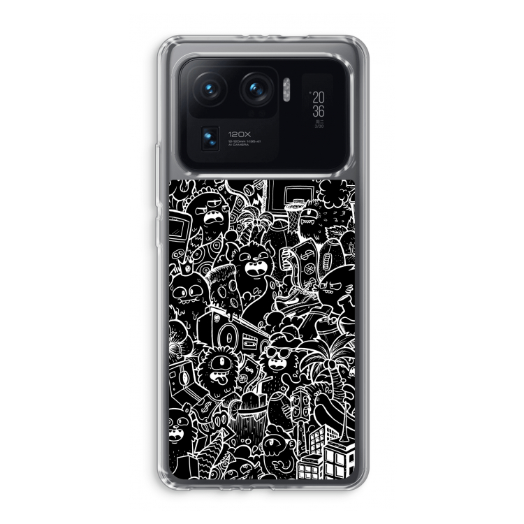 Vexx Black City : Xiaomi Mi 11 Ultra Transparant Hoesje