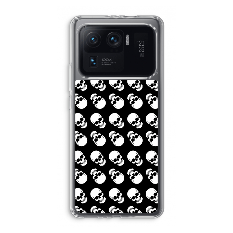 Musketon Skulls: Xiaomi Mi 11 Ultra Transparant Hoesje
