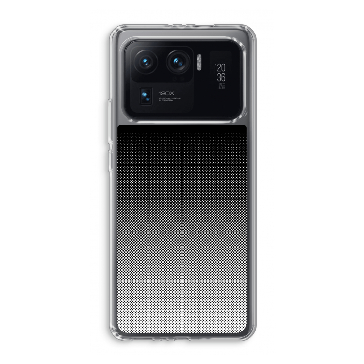 Musketon Halftone: Xiaomi Mi 11 Ultra Transparant Hoesje
