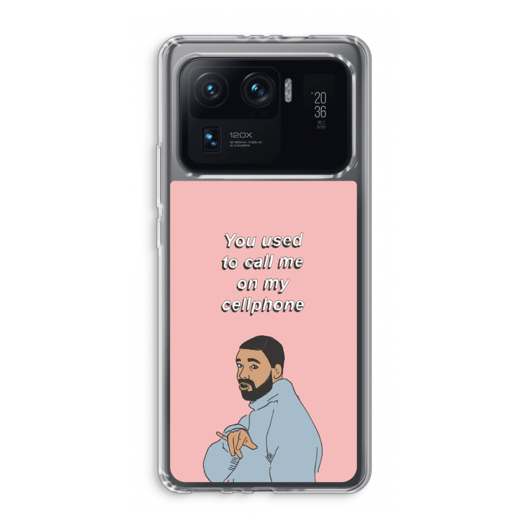Hotline bling: Xiaomi Mi 11 Ultra Transparant Hoesje