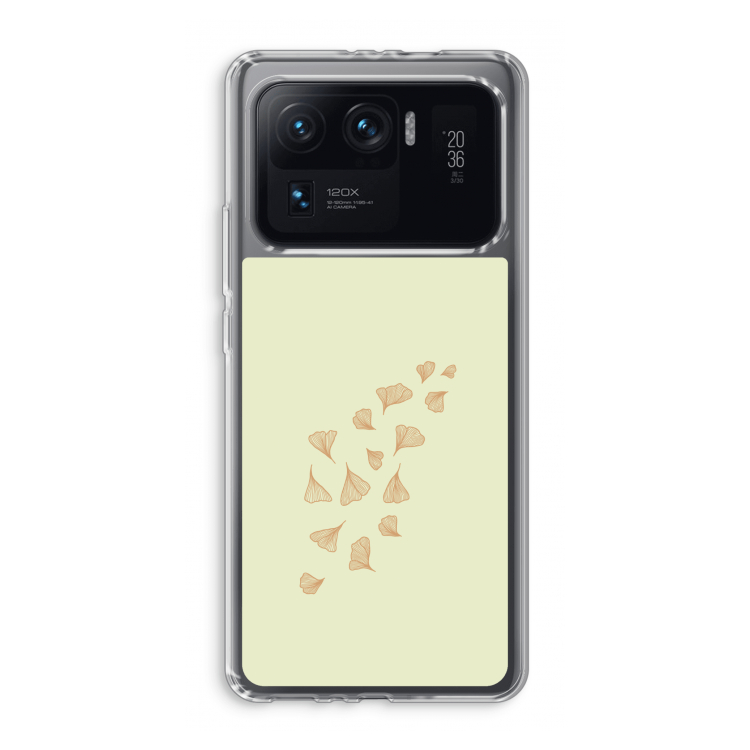 Falling Leaves: Xiaomi Mi 11 Ultra Transparant Hoesje