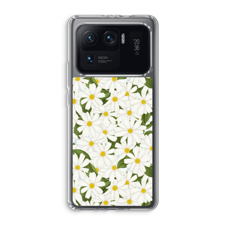 Summer Daisies: Xiaomi Mi 11 Ultra Transparant Hoesje