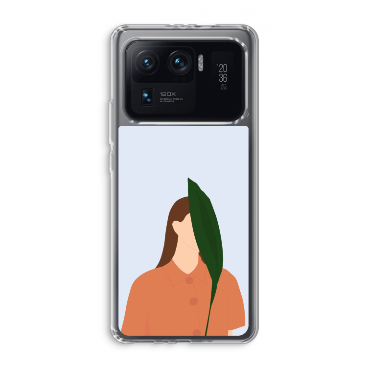 Leaf: Xiaomi Mi 11 Ultra Transparant Hoesje