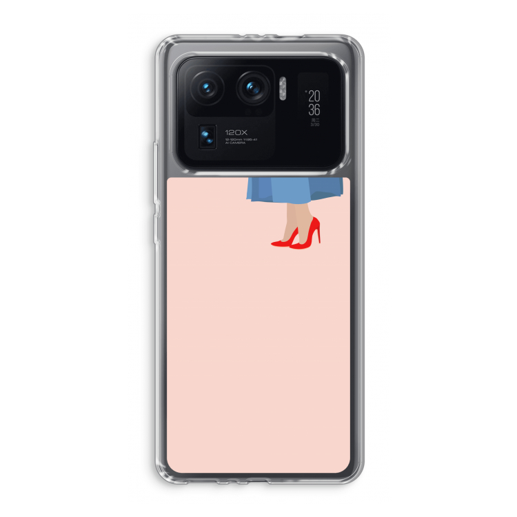 High heels: Xiaomi Mi 11 Ultra Transparant Hoesje