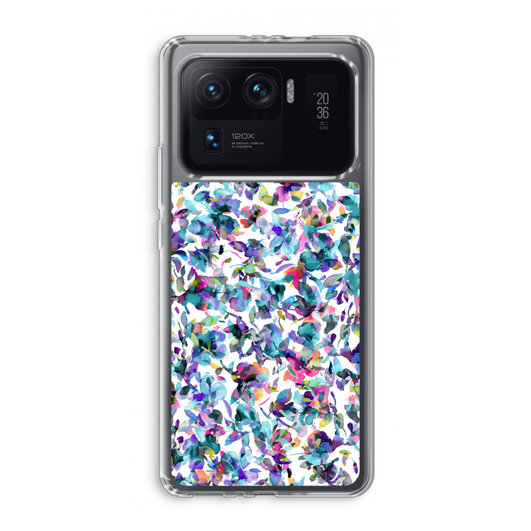 Hibiscus Flowers: Xiaomi Mi 11 Ultra Transparant Hoesje
