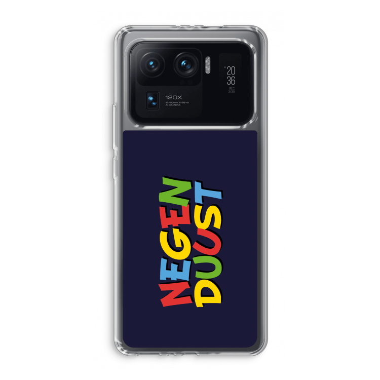 90's One: Xiaomi Mi 11 Ultra Transparant Hoesje