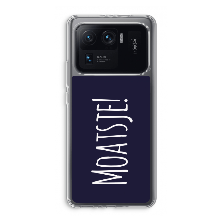Moatsje!: Xiaomi Mi 11 Ultra Transparant Hoesje
