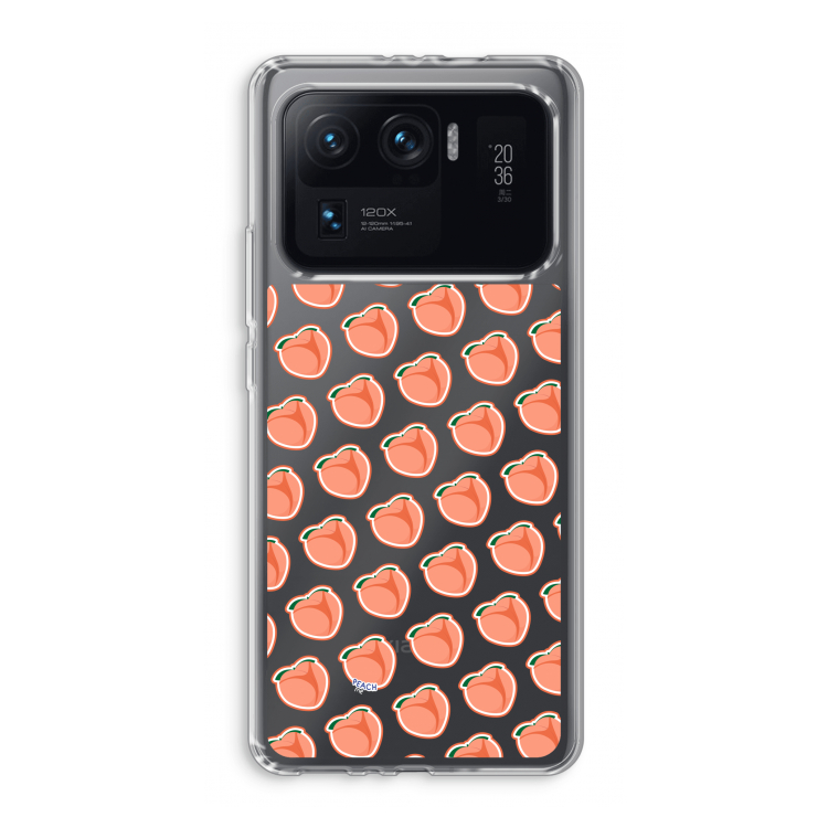 Just peachy: Xiaomi Mi 11 Ultra Transparant Hoesje
