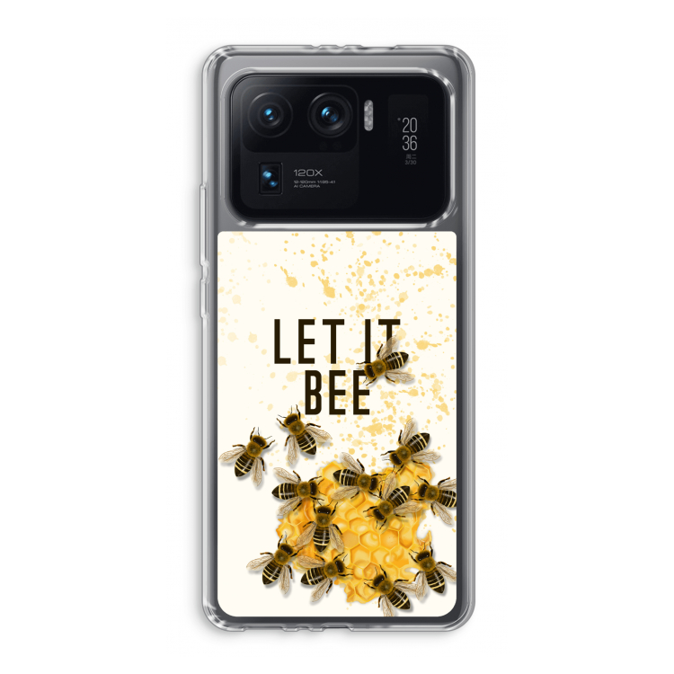 Let it bee: Xiaomi Mi 11 Ultra Transparant Hoesje