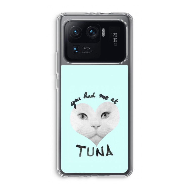 You had me at tuna: Xiaomi Mi 11 Ultra Transparant Hoesje