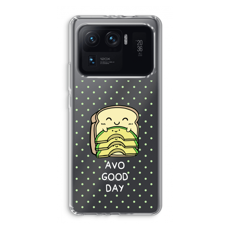 Avo Good Day: Xiaomi Mi 11 Ultra Transparant Hoesje