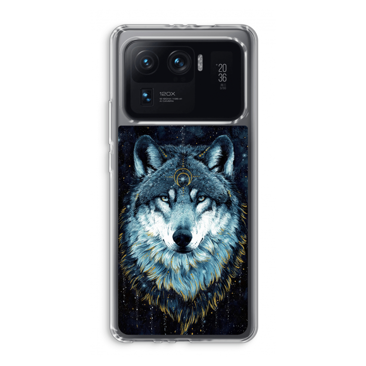 Darkness Wolf: Xiaomi Mi 11 Ultra Transparant Hoesje