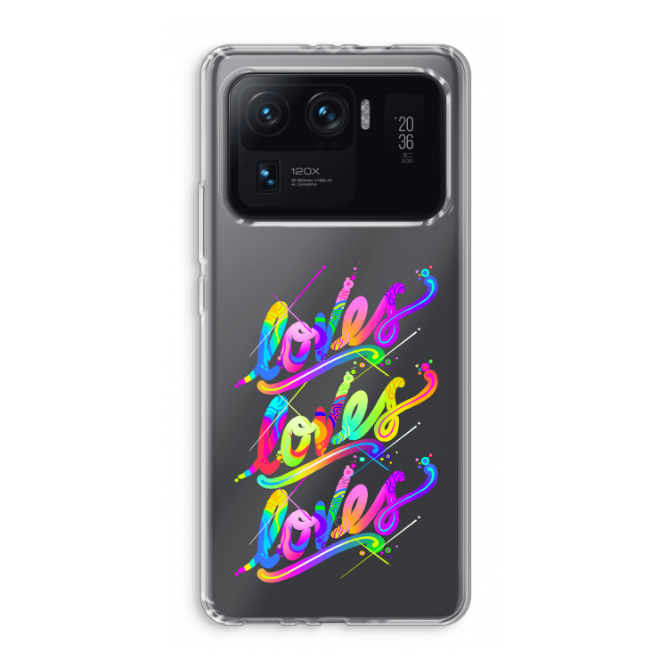Loves: Xiaomi Mi 11 Ultra Transparant Hoesje