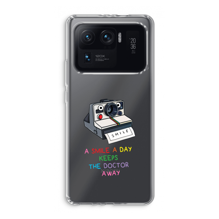 Smile: Xiaomi Mi 11 Ultra Transparant Hoesje