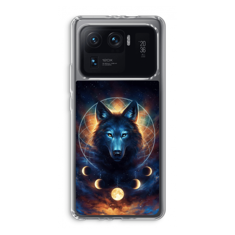 Wolf Dreamcatcher: Xiaomi Mi 11 Ultra Transparant Hoesje