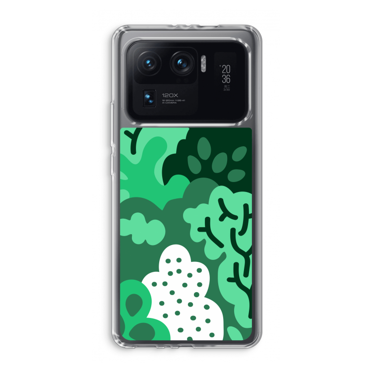 Bushes: Xiaomi Mi 11 Ultra Transparant Hoesje