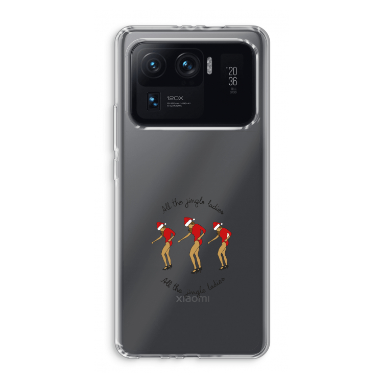 Jingle Ladies: Xiaomi Mi 11 Ultra Transparant Hoesje