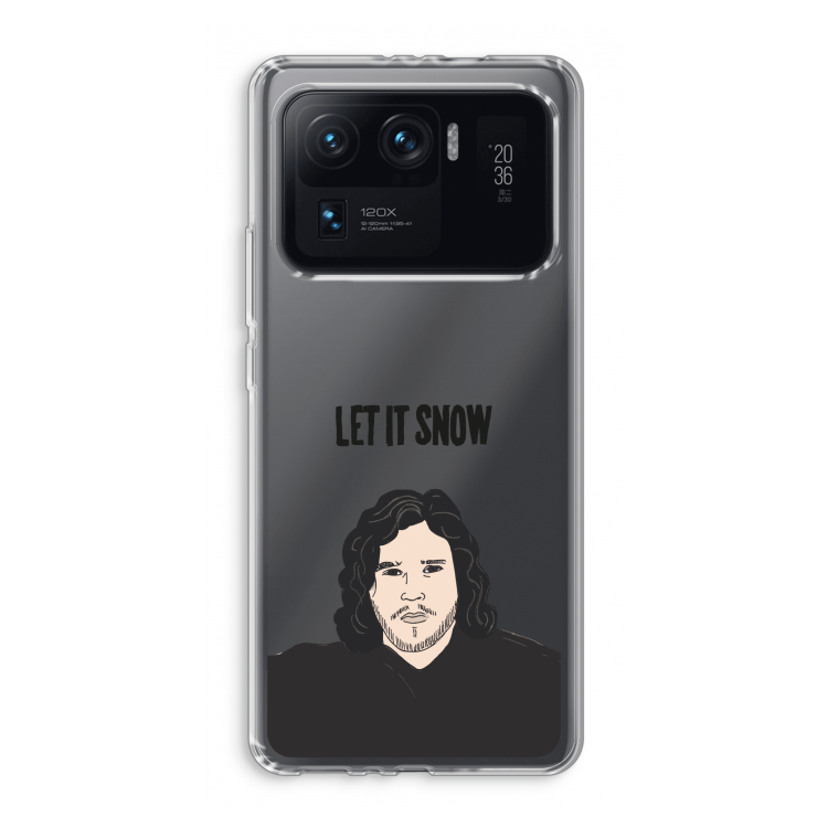 Let It Snow: Xiaomi Mi 11 Ultra Transparant Hoesje
