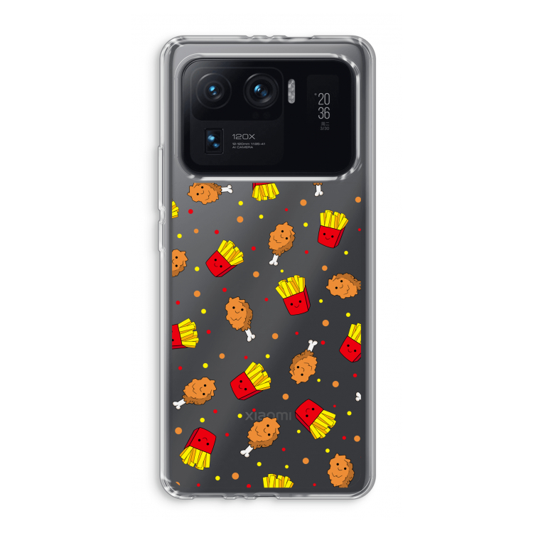 Chicken 'n Fries: Xiaomi Mi 11 Ultra Transparant Hoesje
