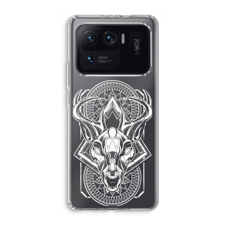 Oh Deer: Xiaomi Mi 11 Ultra Transparant Hoesje