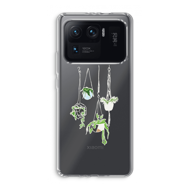 Hang In There: Xiaomi Mi 11 Ultra Transparant Hoesje